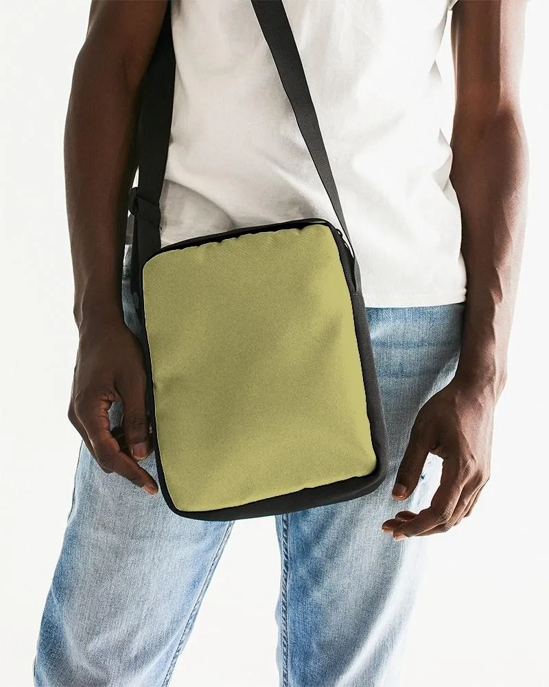Shaded Pastel Yellow Messenger Pouch | C0M0Y60K30