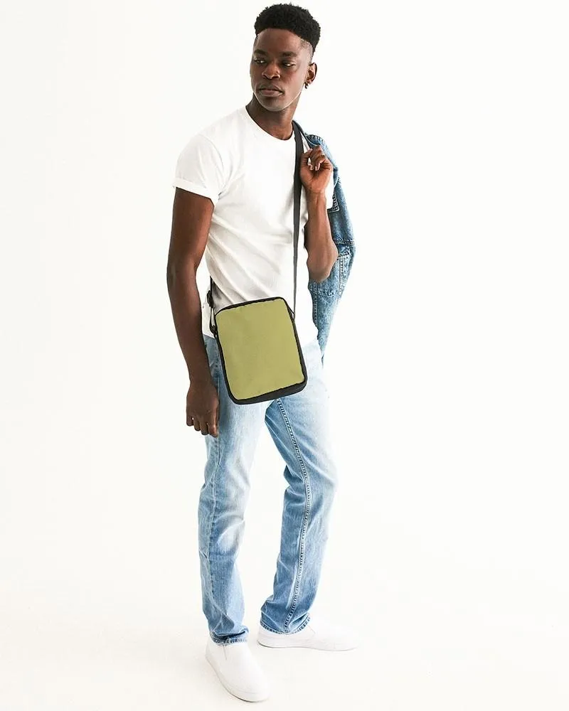 Shaded Pastel Yellow Messenger Pouch | C0M0Y60K30
