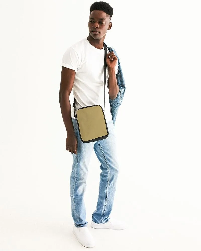 Shaded Pastel Yellow Messenger Pouch | C0M15Y60K30