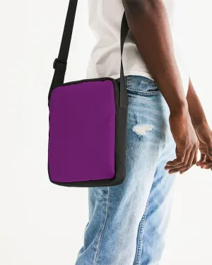 Shaded Purple Messenger Pouch | C50M100Y0K30
