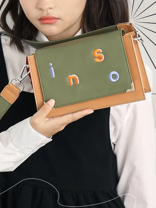Simple Letter Messenger Bag