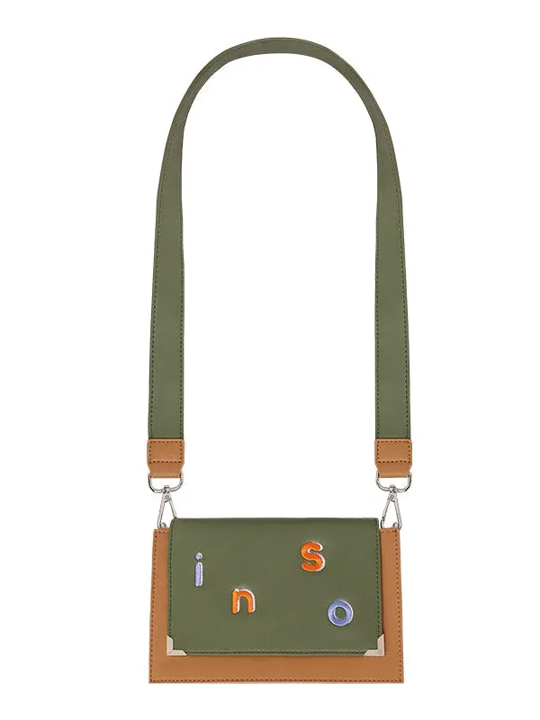 Simple Letter Messenger Bag