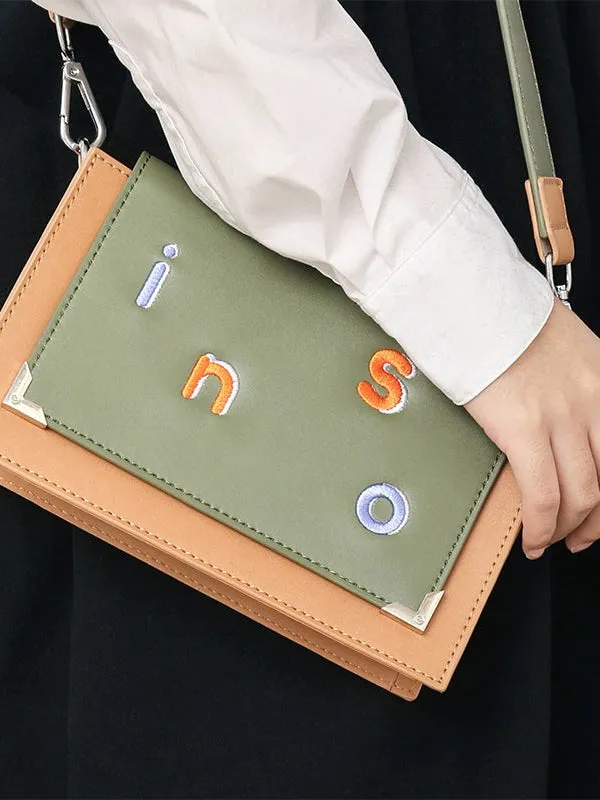 Simple Letter Messenger Bag