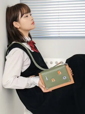 Simple Letter Messenger Bag