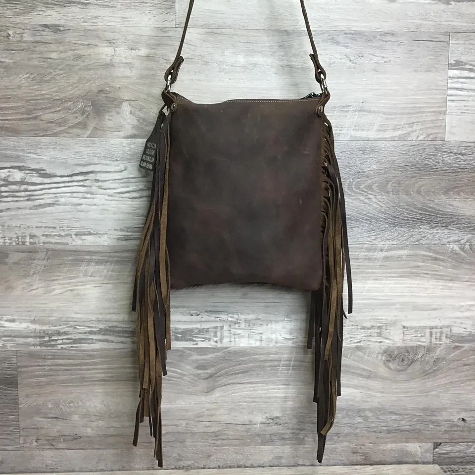 Sling Shot with two sided  fringe  # 14364 - sk
