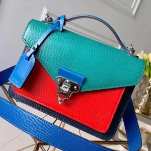 Soft Trunk Messenger Bag In Epi Leather M50377 Green 2019 Collection
