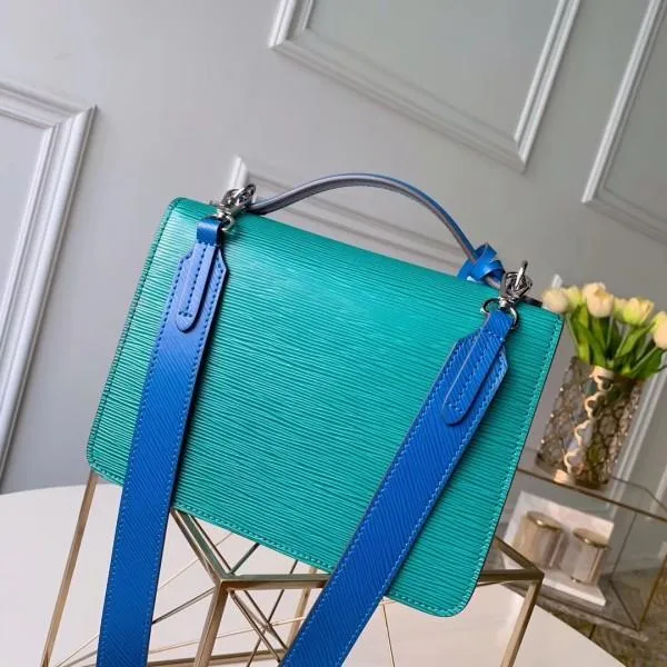 Soft Trunk Messenger Bag In Epi Leather M50377 Green 2019 Collection