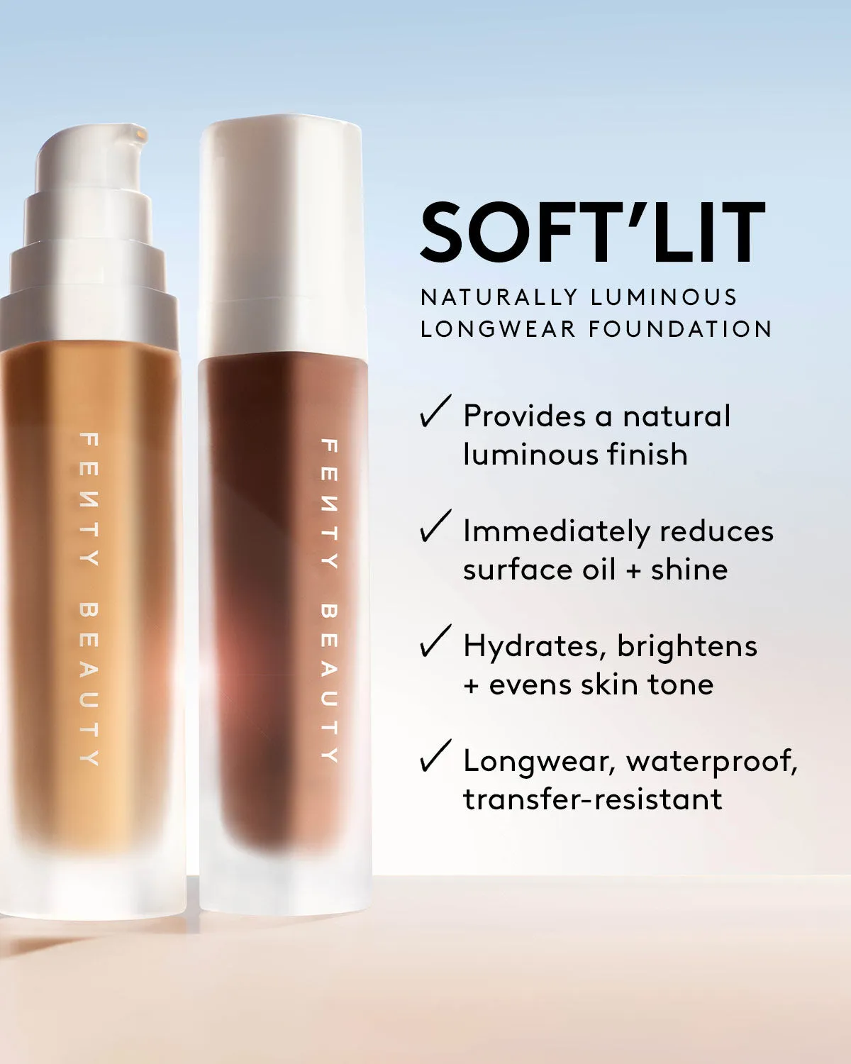 Soft'lit Naturally Luminous Longwear Foundation — 280