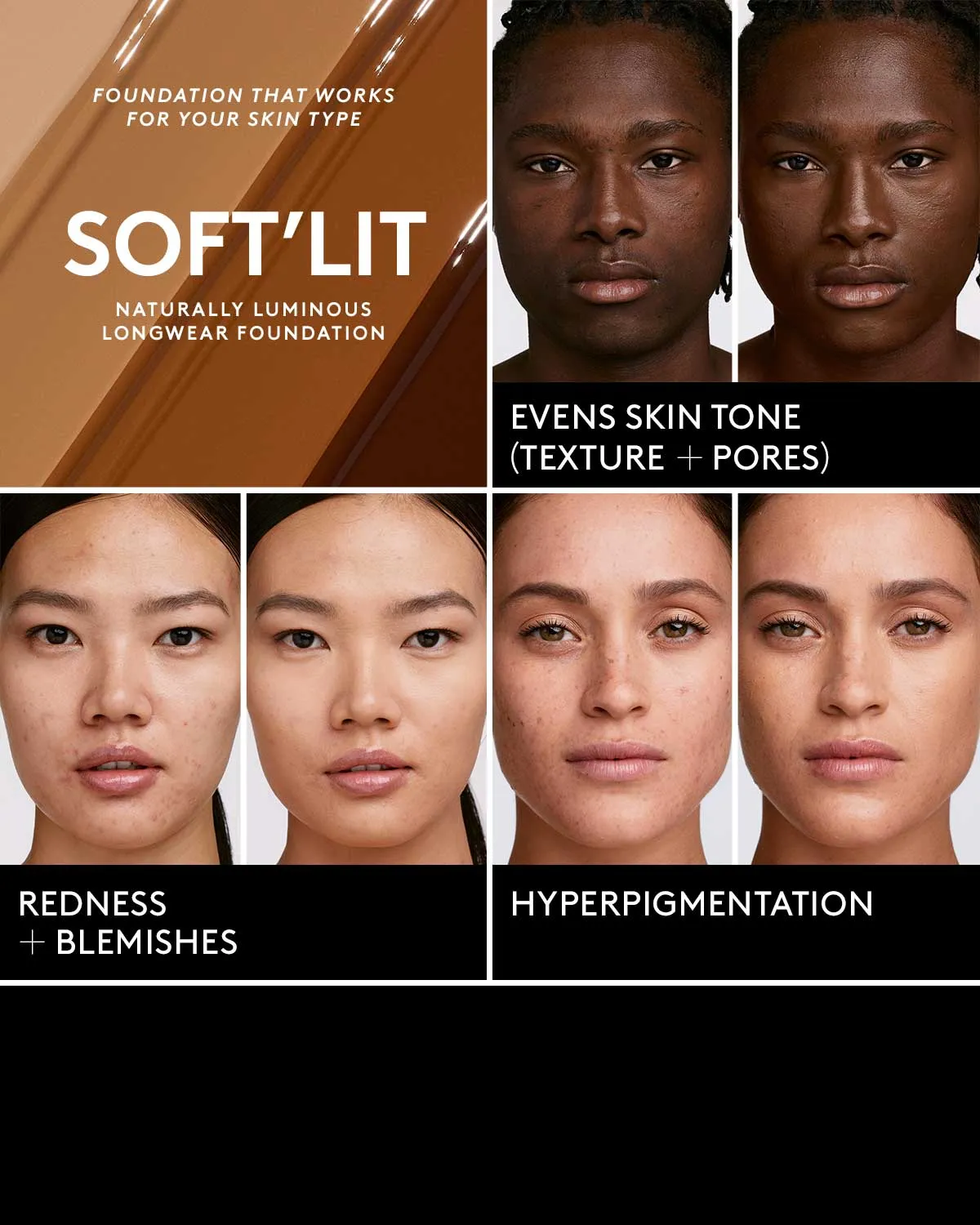 Soft'lit Naturally Luminous Longwear Foundation — 280