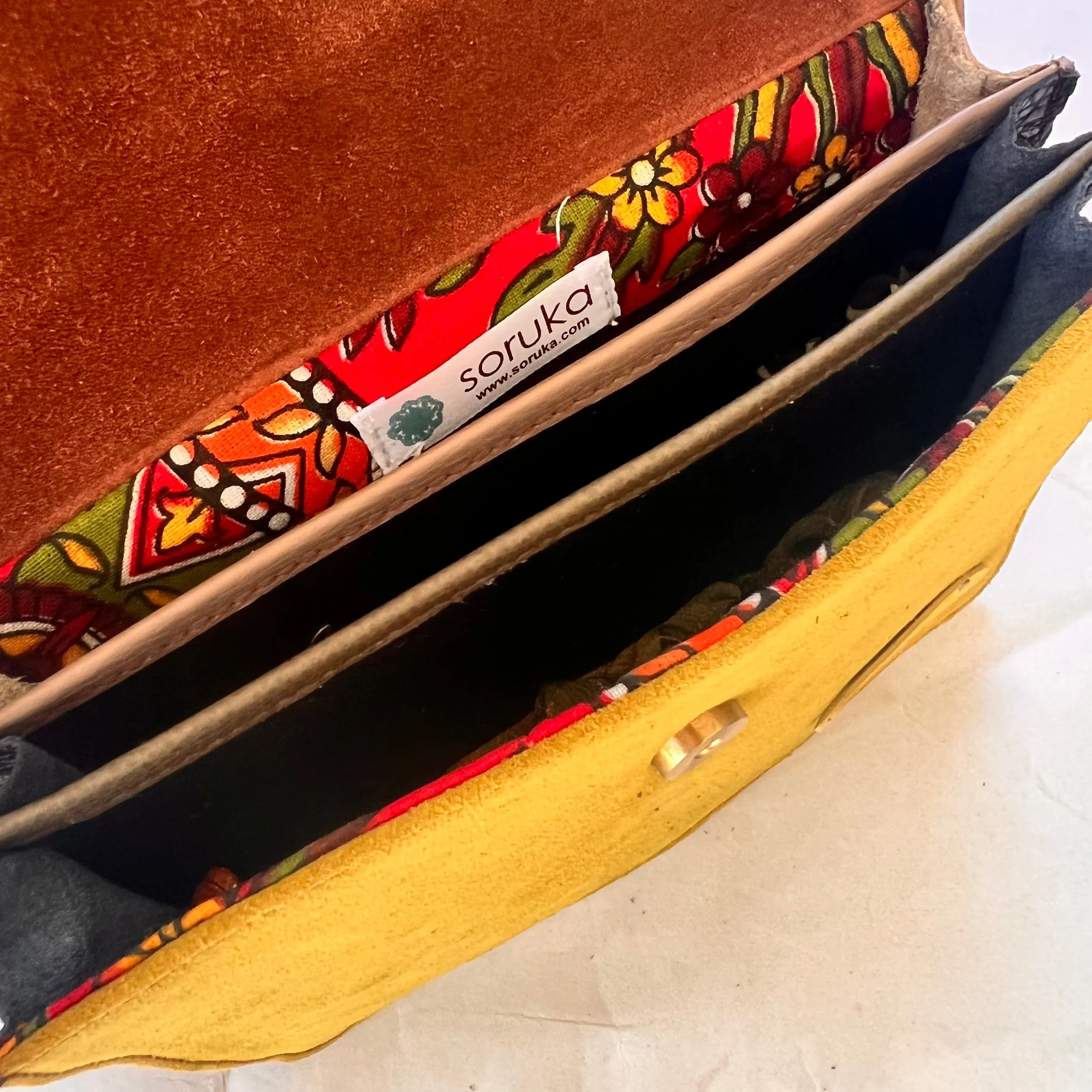 Soruka - Claire Purse, Emerald Tassel