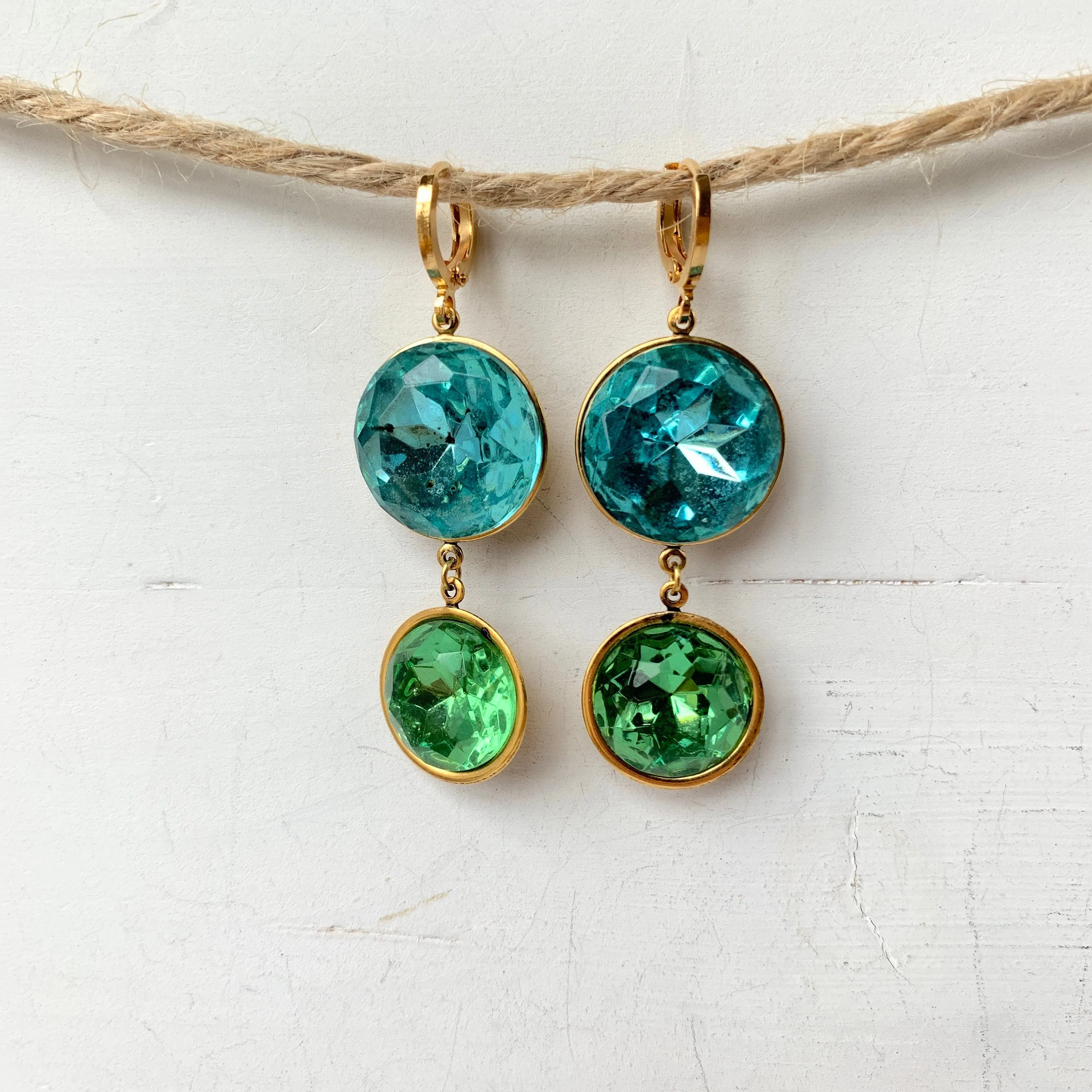 Spring Renewal Rhinestone Earrings