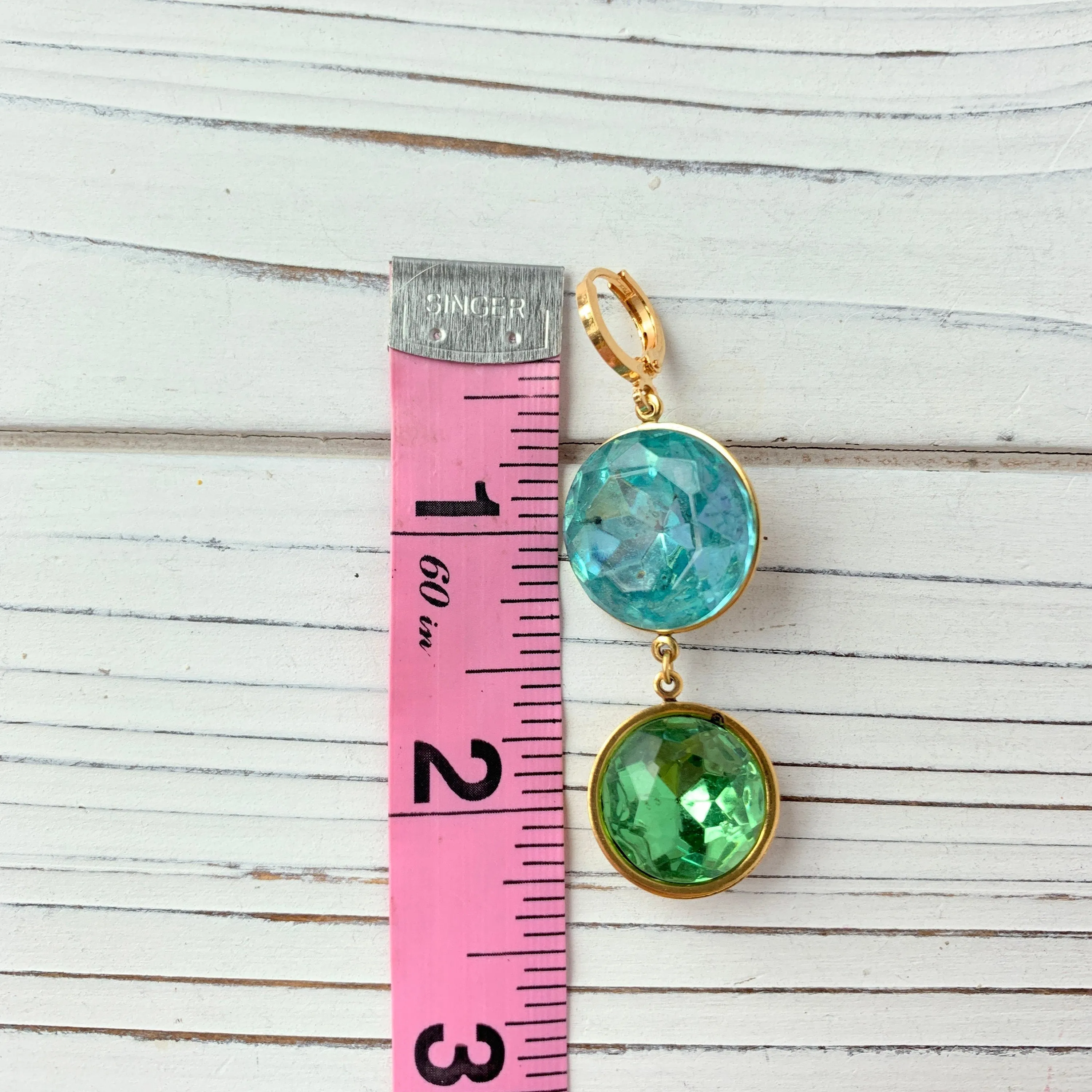 Spring Renewal Rhinestone Earrings