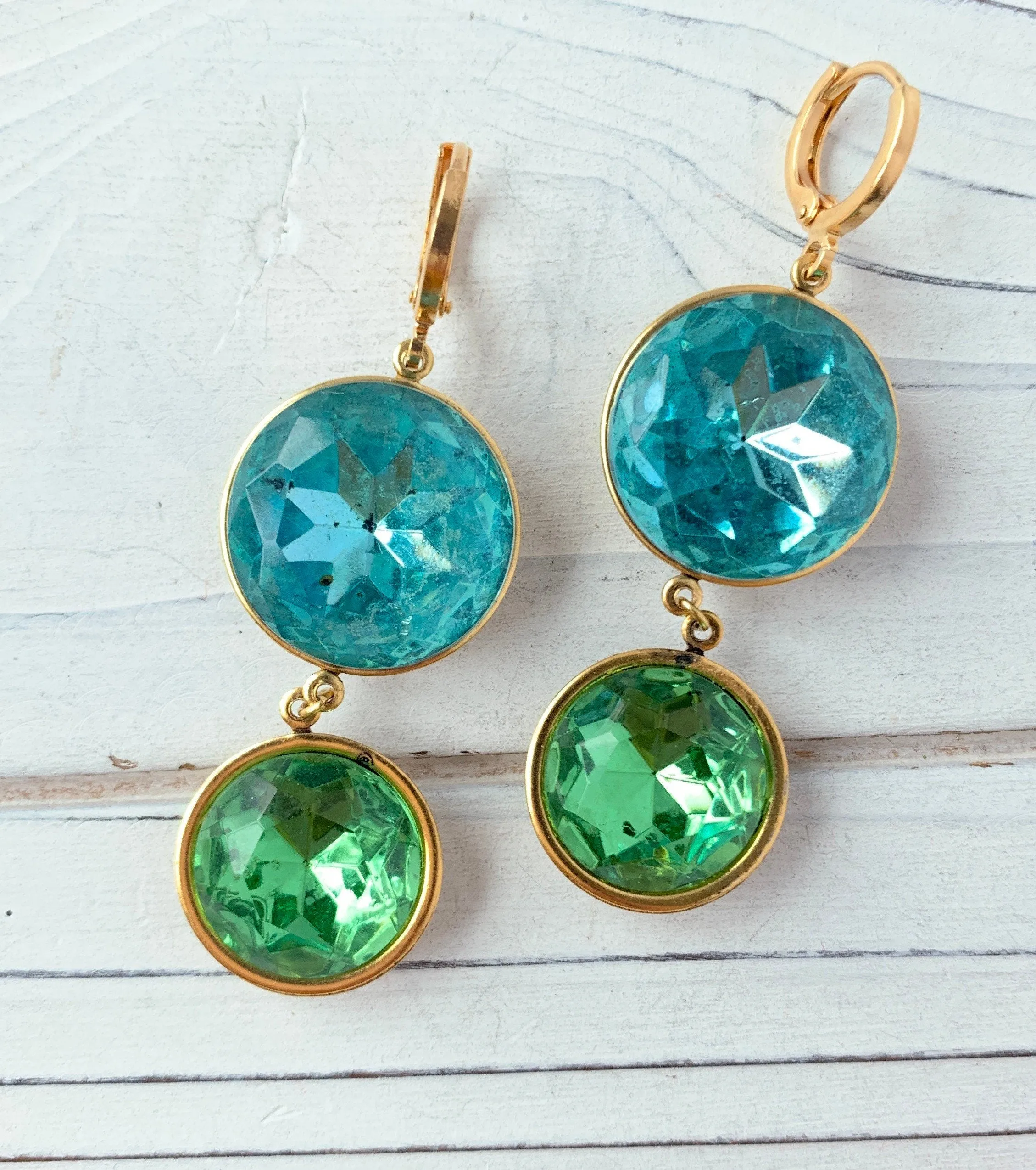Spring Renewal Rhinestone Earrings