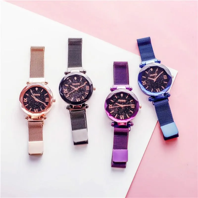 Star Watch With Unique Magnet Lock