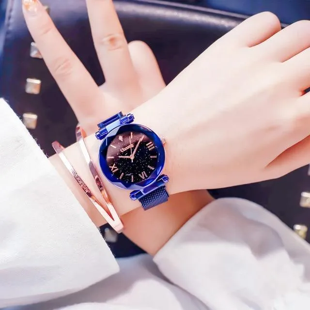 Star Watch With Unique Magnet Lock