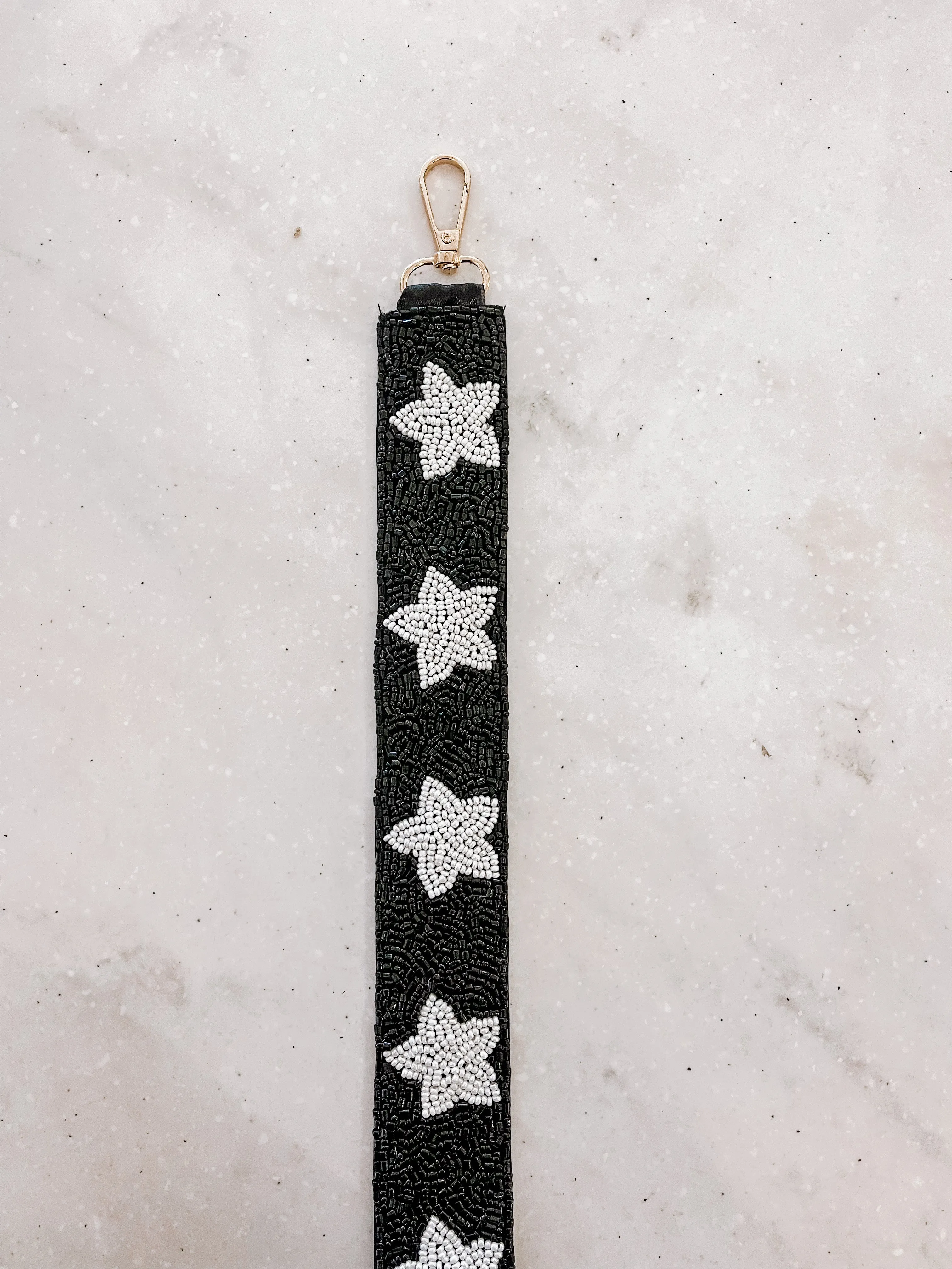 Stars Beaded Purse Strap