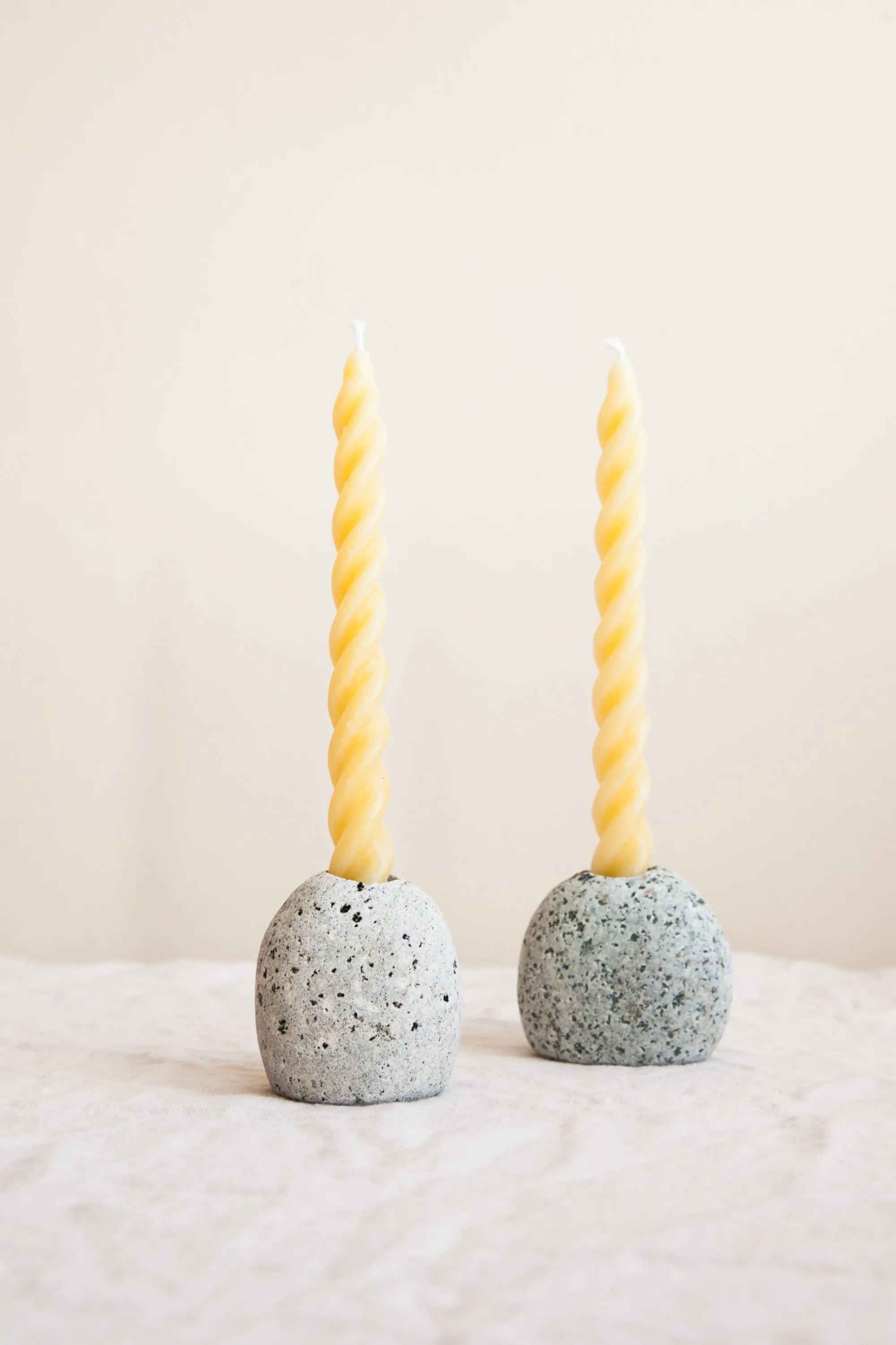 Stone Candle Holder