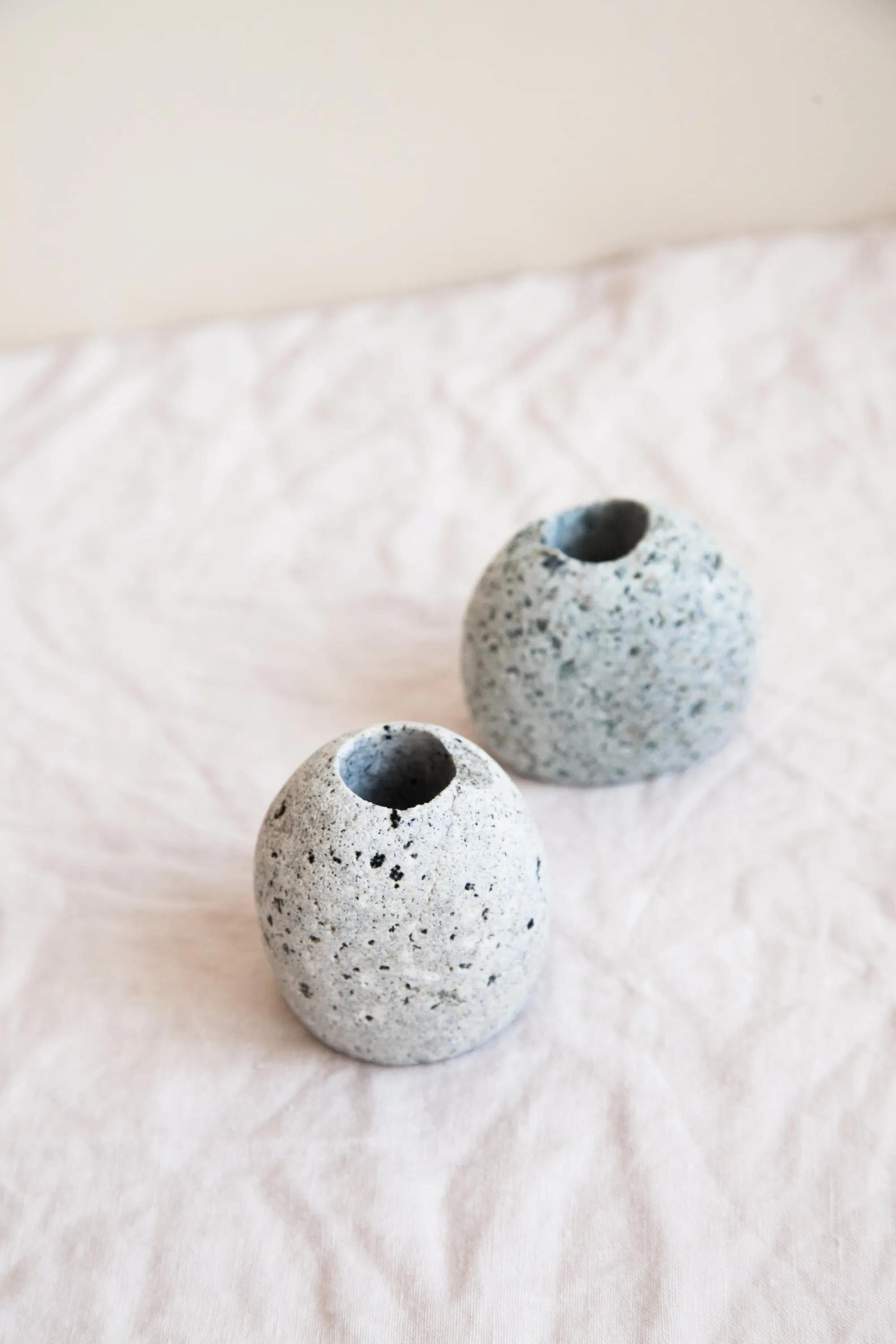 Stone Candle Holder