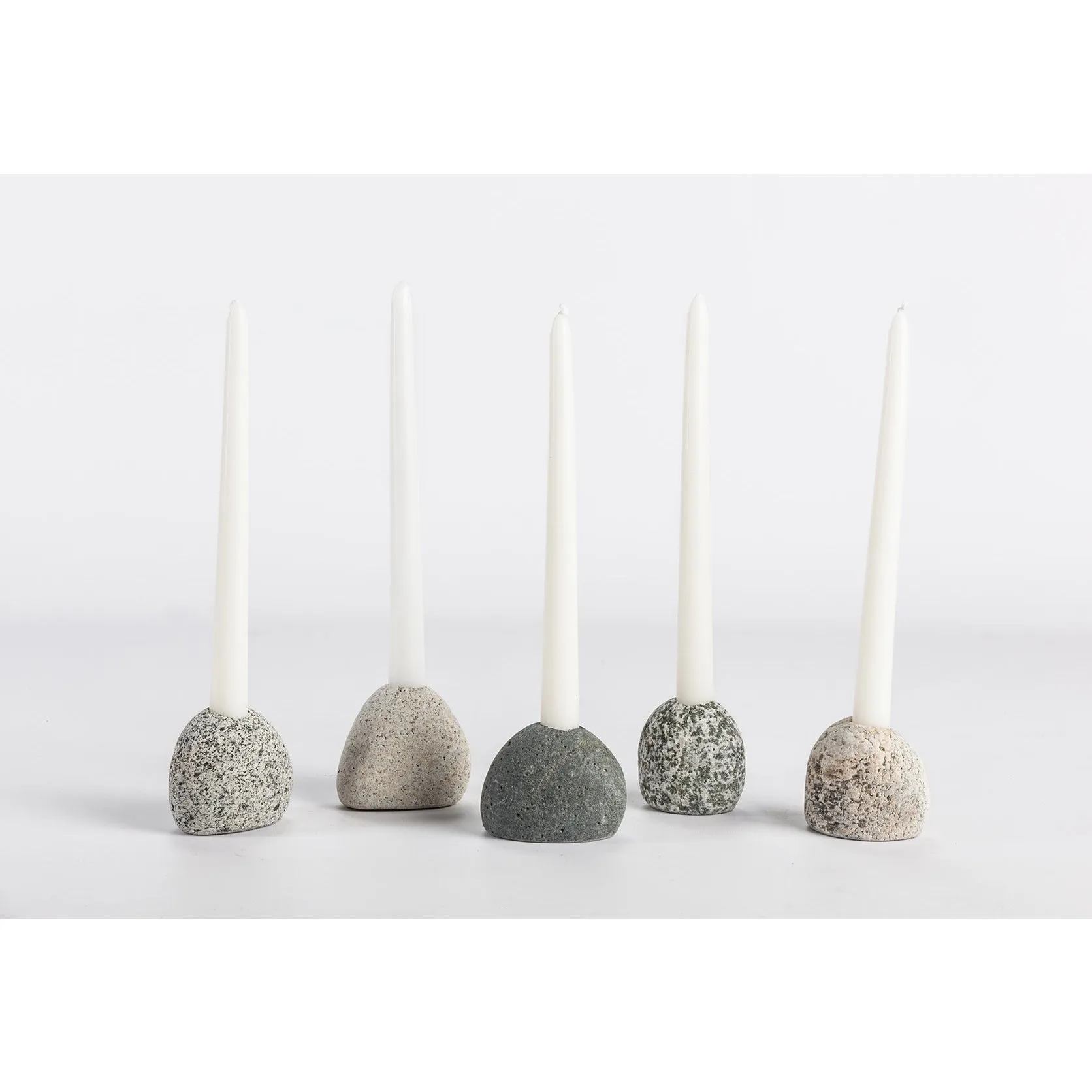 Stone Candle Holder