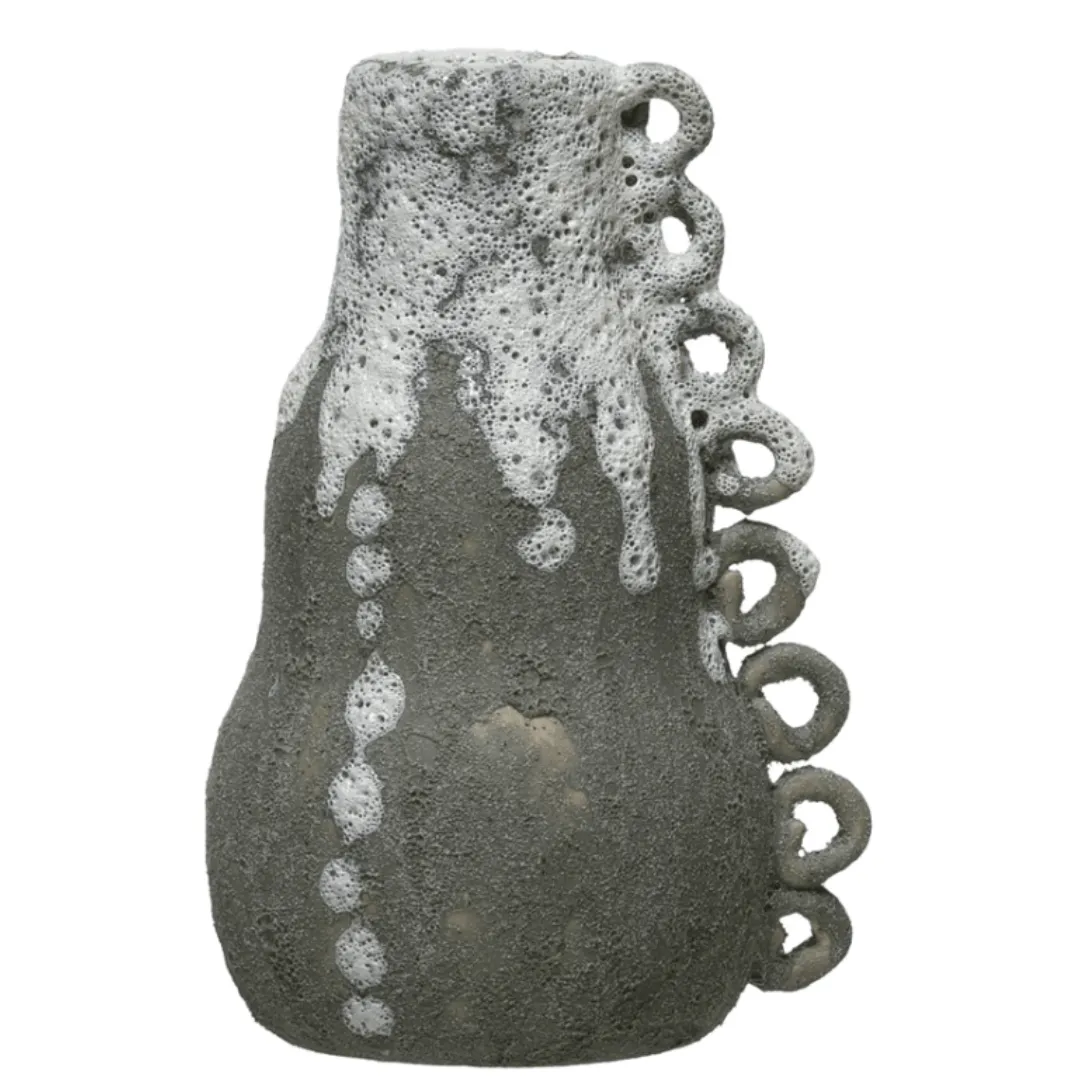 Stoneware Taper Candle Holder