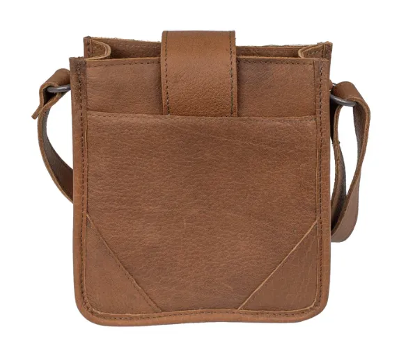 STS Ranchwear Great Plains Classic Cowhide Hair-On Leopard Print Lola Crossbody Bag STS31647