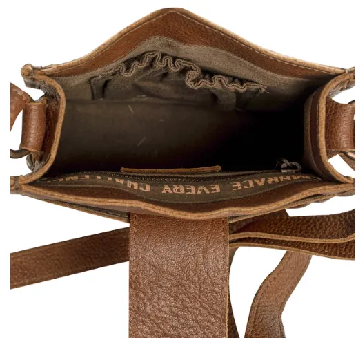 STS Ranchwear Great Plains Classic Cowhide Hair-On Leopard Print Lola Crossbody Bag STS31647