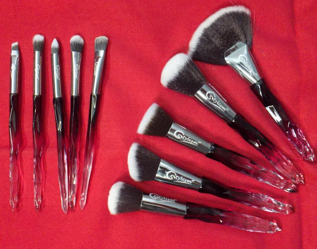 Sugar n Spice Brush Set (10 piece brush collection with bag)