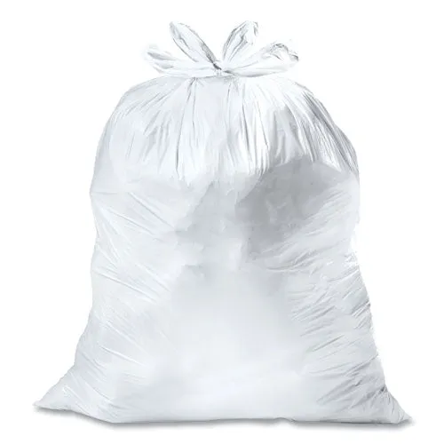 Tall Kitchen Quick-tie Bags, 13 Gal, 0.66 Mil, 23.75" X 28", White, 200/box