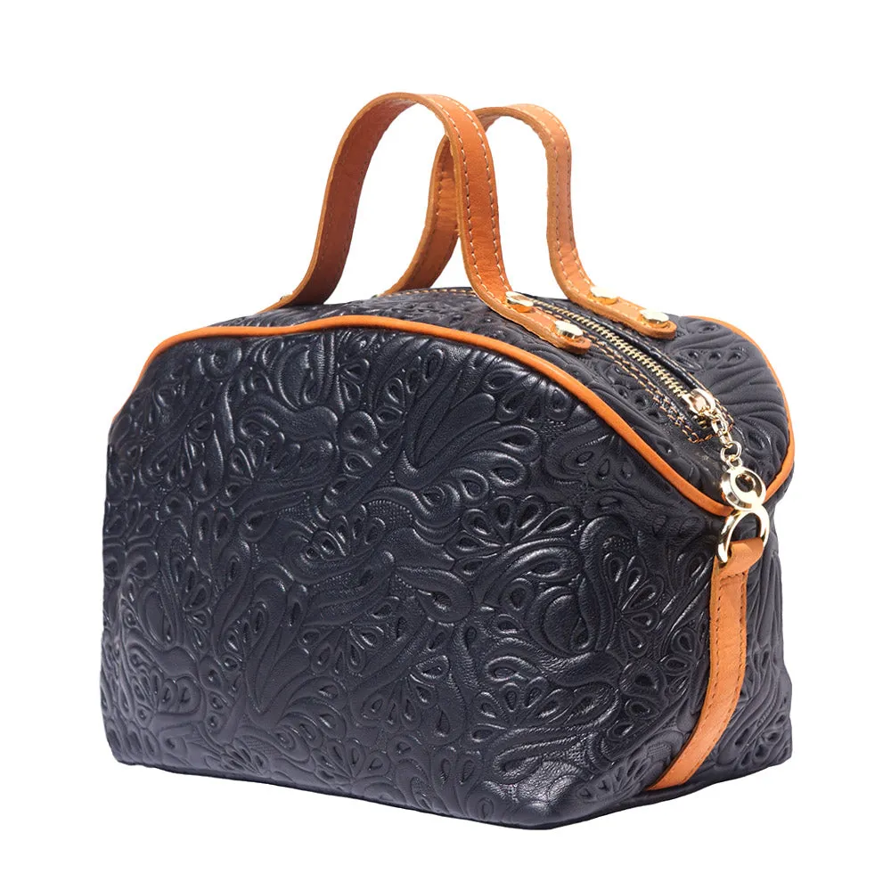 Tarsilla Leather makeup bag