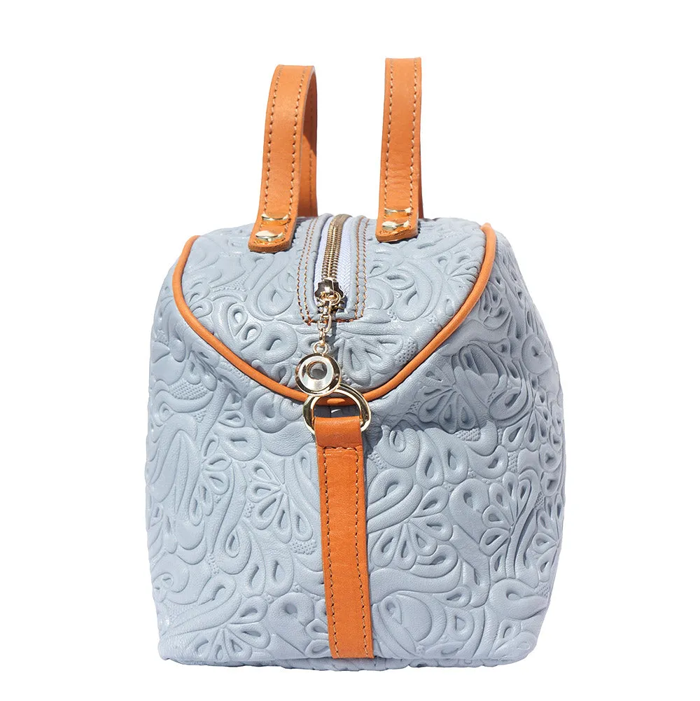 Tarsilla Leather makeup bag