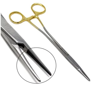 TC Mayo Hegar Needle Holder Driver 6.25"(15.3cm), Fine Point Premium