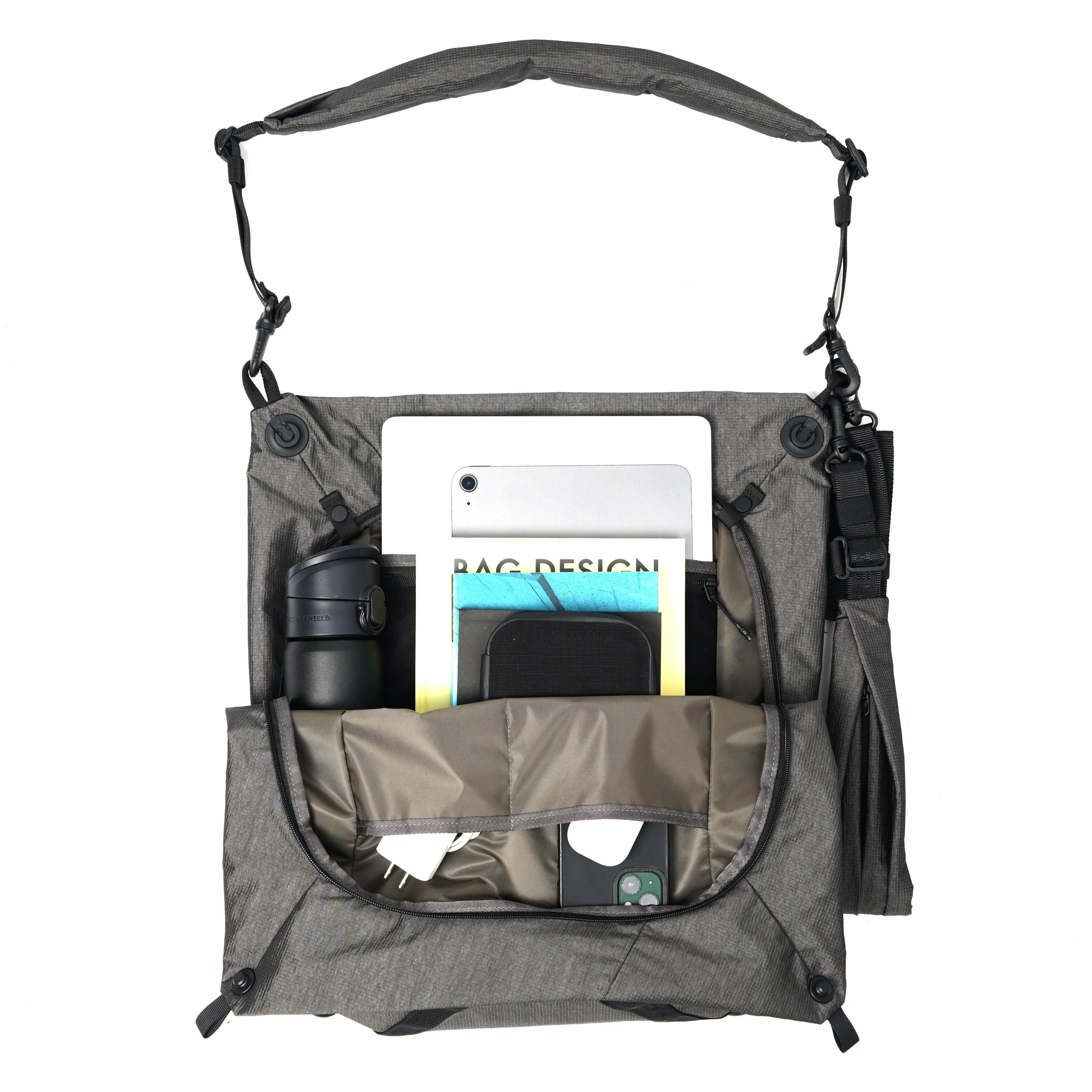 TE  | ECOYA® 3-WAY MESSENGER BAG
