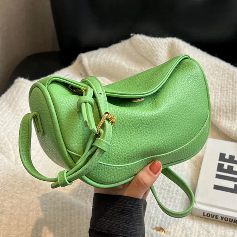 Textured Fashion Trendy Messenger Bag