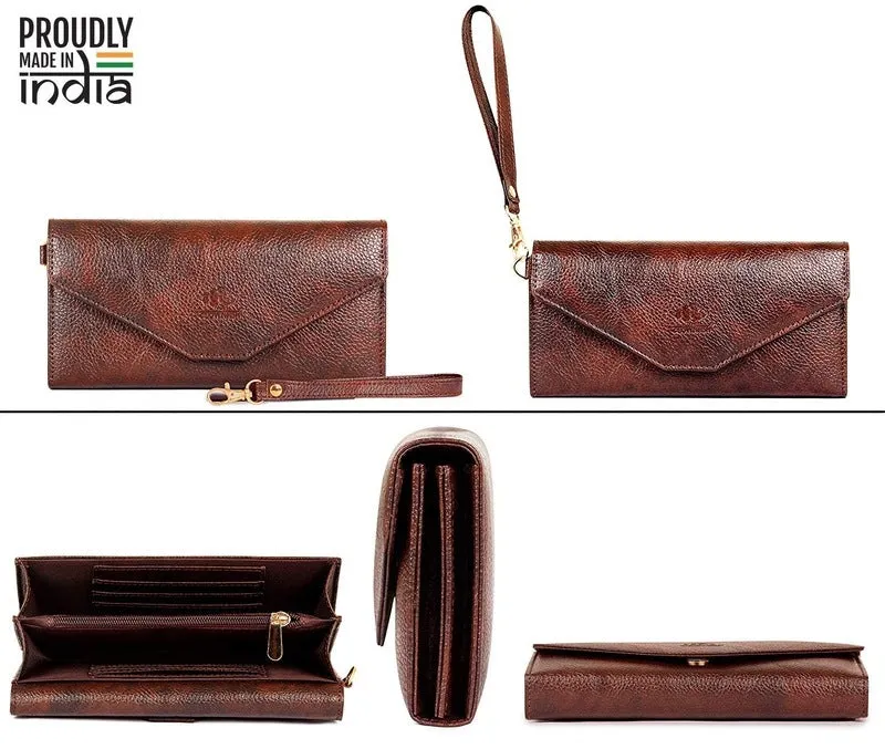 THE CLOWNFISH Dyna Womens Wallet (Tan)