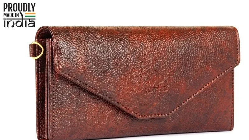 THE CLOWNFISH Dyna Womens Wallet (Tan)