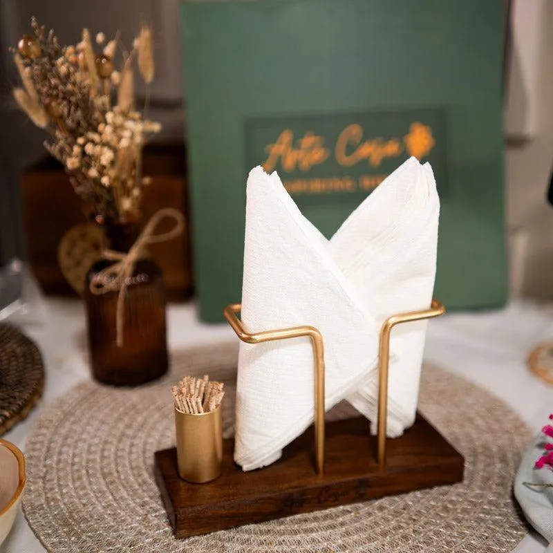 Timber Elegance Napkin Holder