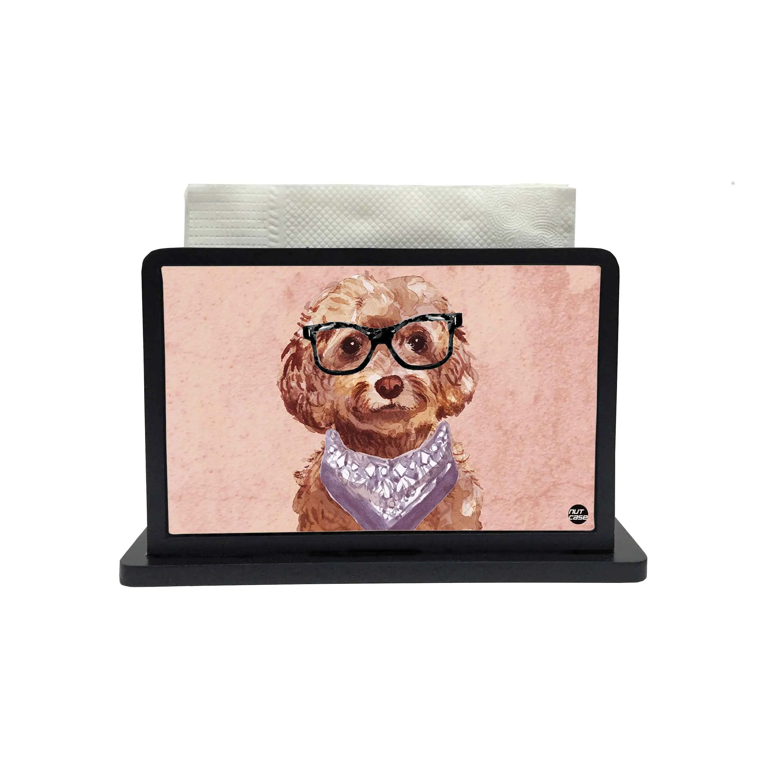 Tissue Holder Paper Napkin Stand - Lets Play With Small Dog