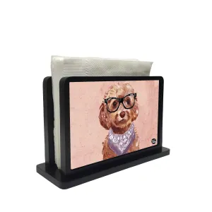 Tissue Holder Paper Napkin Stand - Lets Play With Small Dog