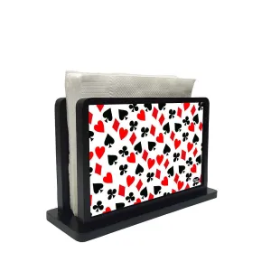 Tissue Holder Paper Napkin Stand - Playing Cards