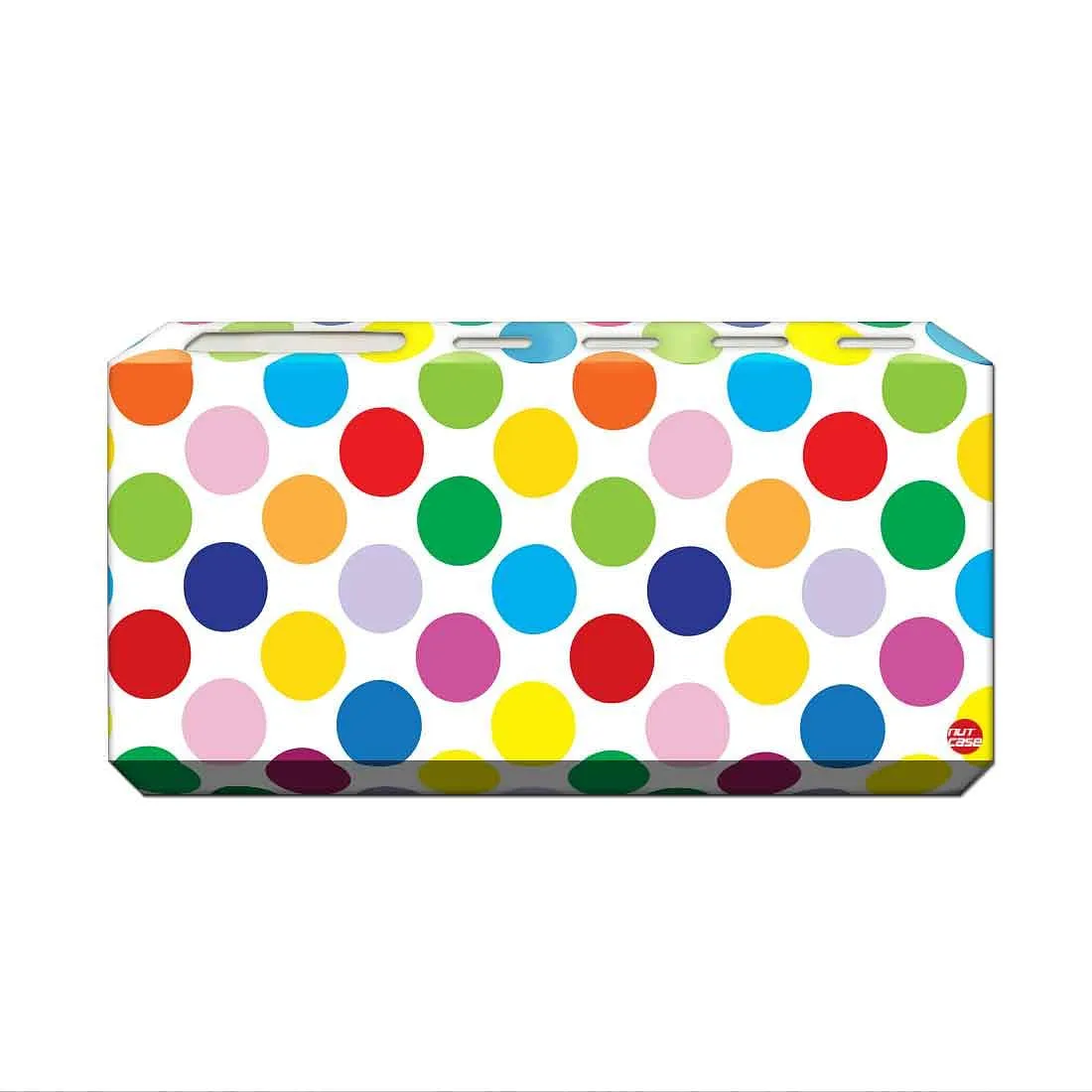 Toothbrush Holder Wall Mounted -Colorful Dots