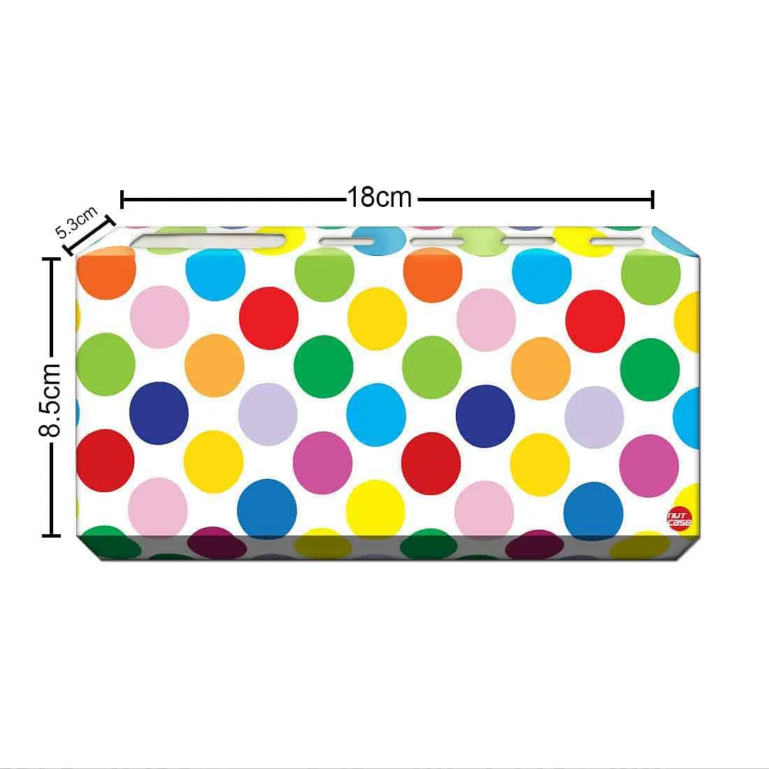 Toothbrush Holder Wall Mounted -Colorful Dots