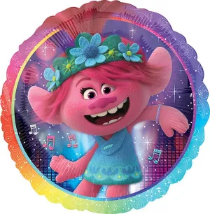 Trolls World Tour 18in Metallic Balloon