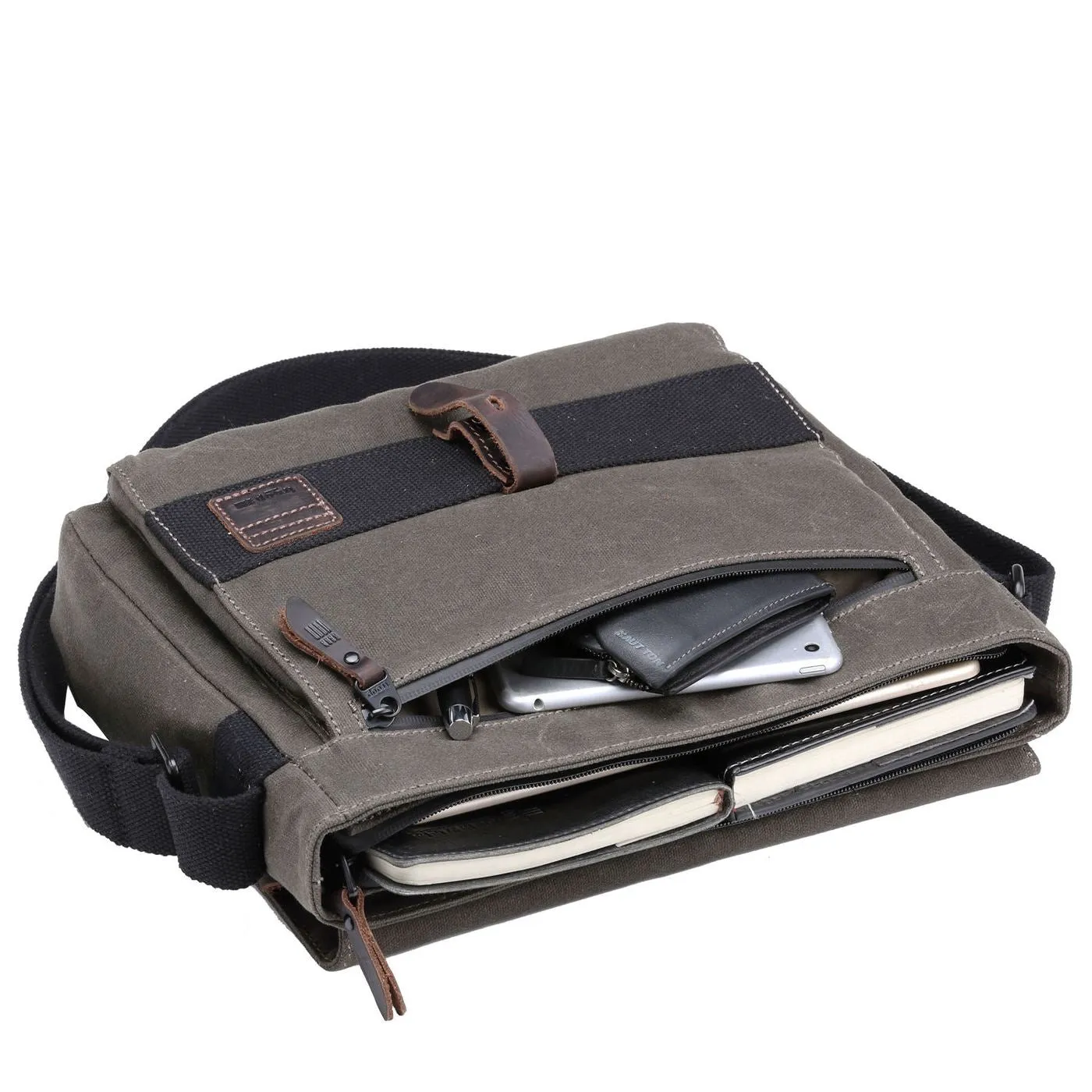 Troop Heritage Messenger Bag Olive