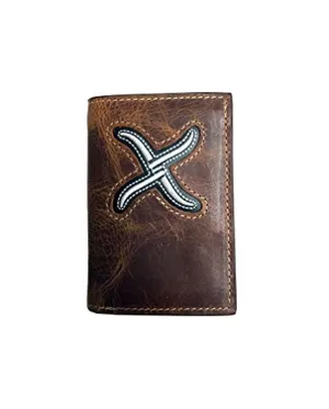 Twisted X Wallet ~ White X