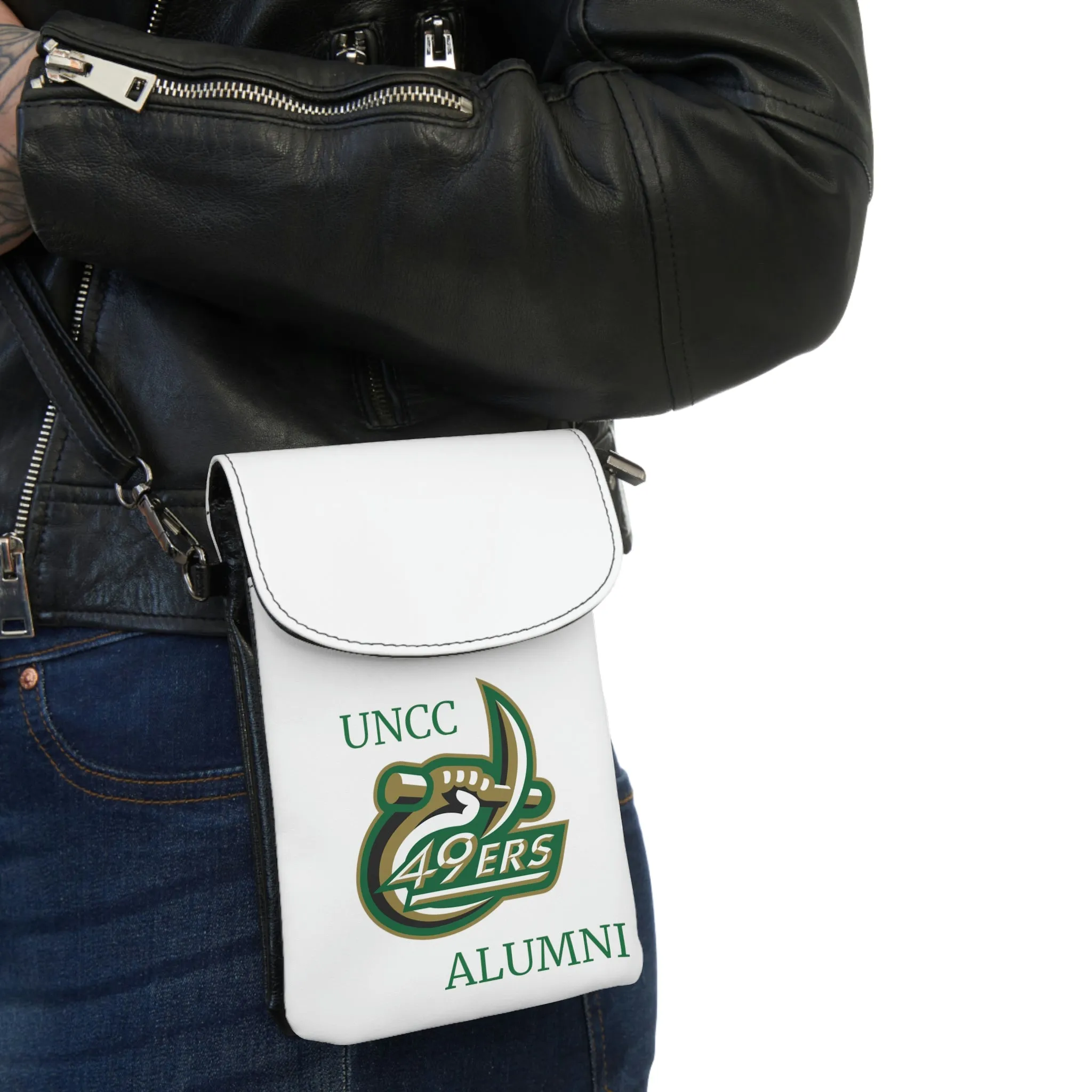 UNCC ALUMNI Small Cell Phone Wallet