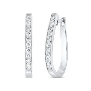 Uneek Earring 18K White Gold E197