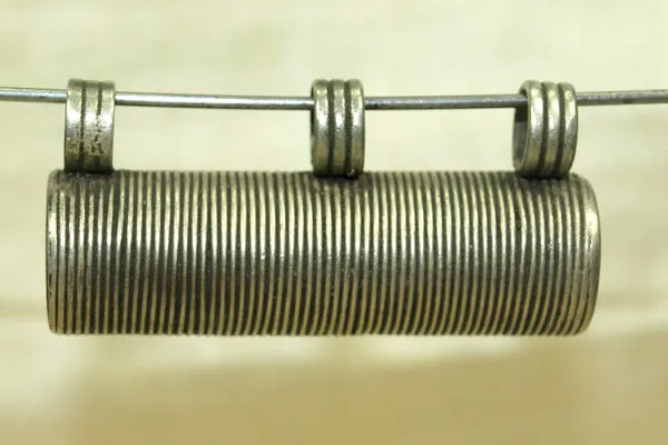 Unique Antique Silver Pendant from Ethiopia