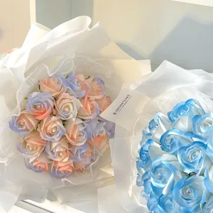 Unique Color - Round Soap Bouquet