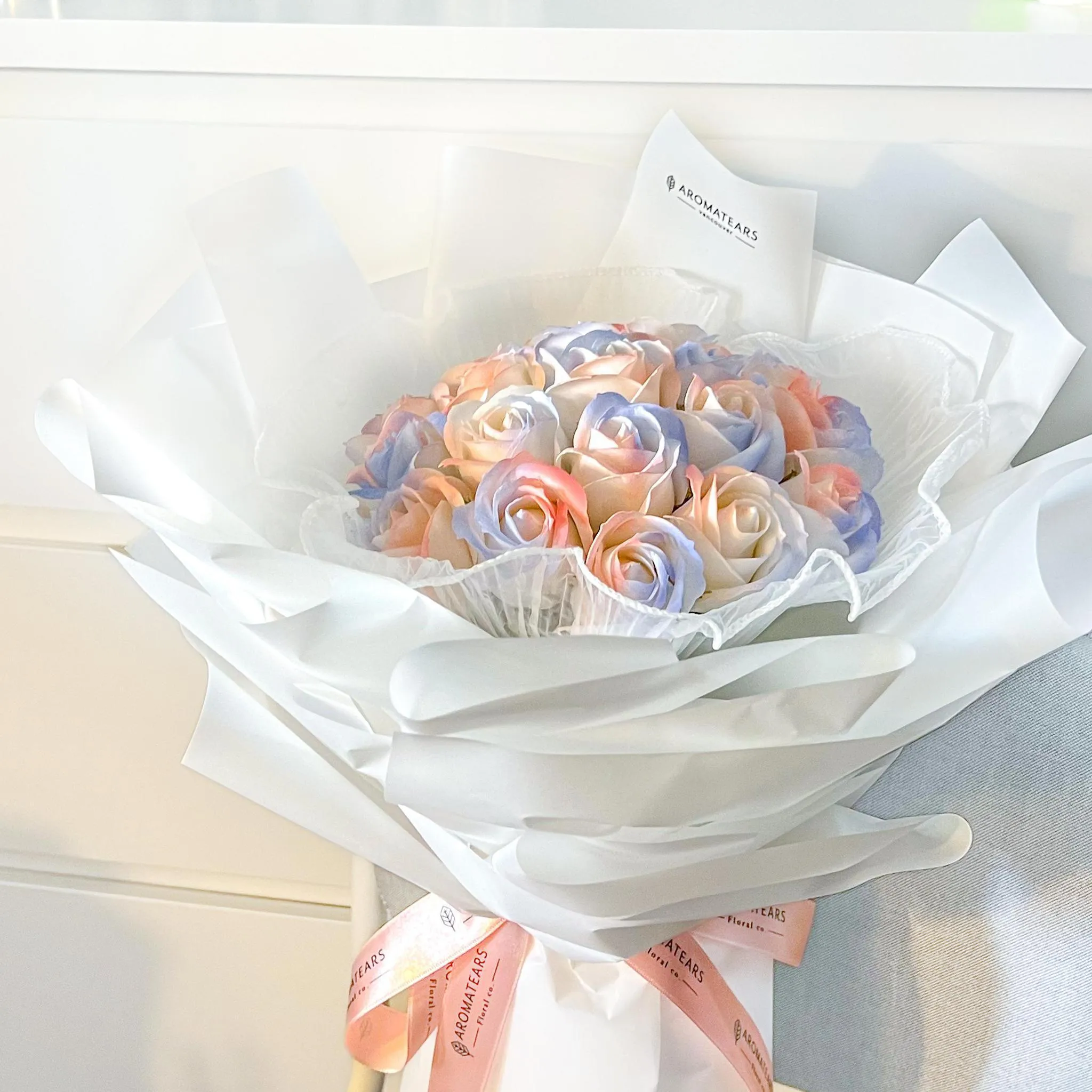 Unique Color - Round Soap Bouquet