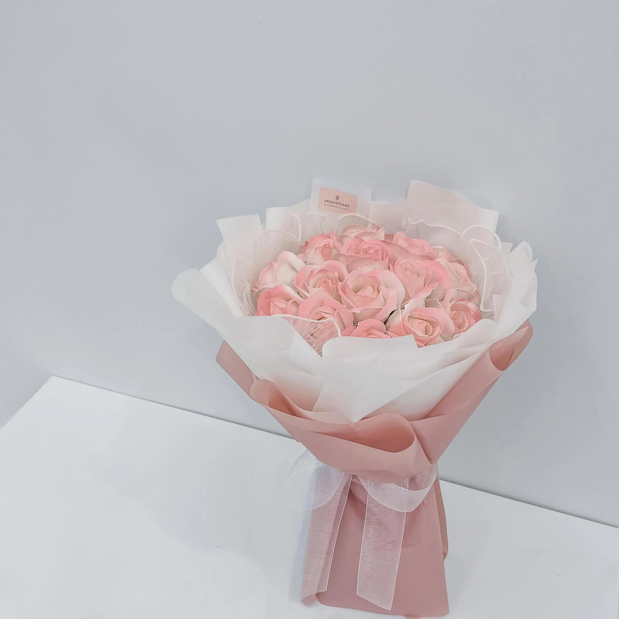Unique Color - Round Soap Bouquet